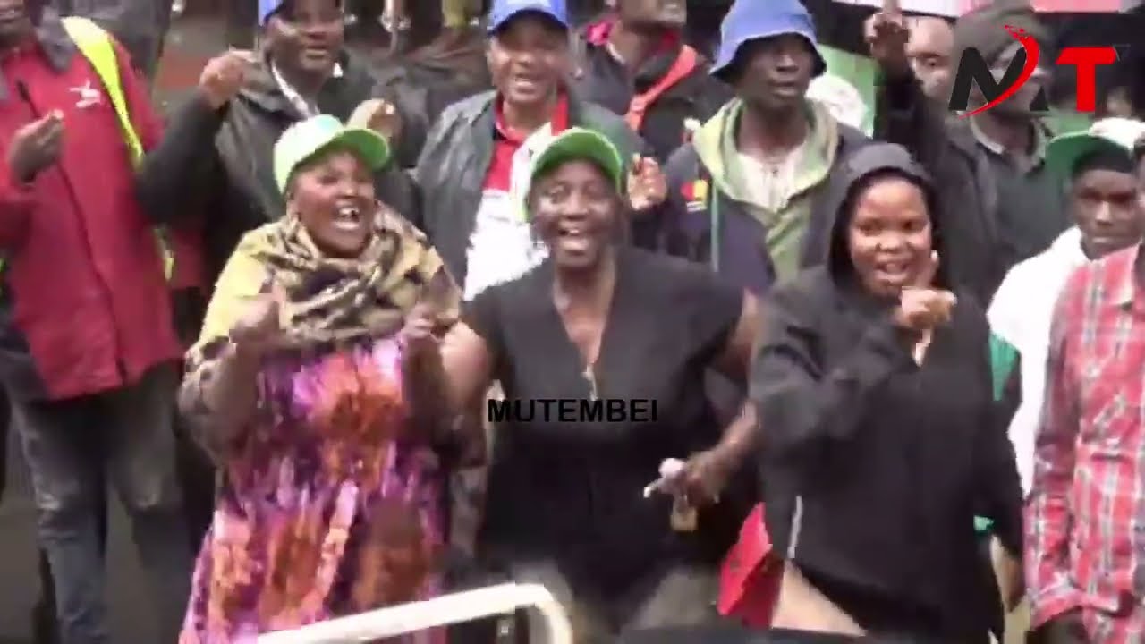 THIS IS PURE LOVE!!! Watch How Nakuru Residents Received Gachagua & Matiangi!