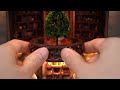 Build a Magical Woodland Library Book Nook | Wisdom Tree DIY Miniature Room with Touch LED Light