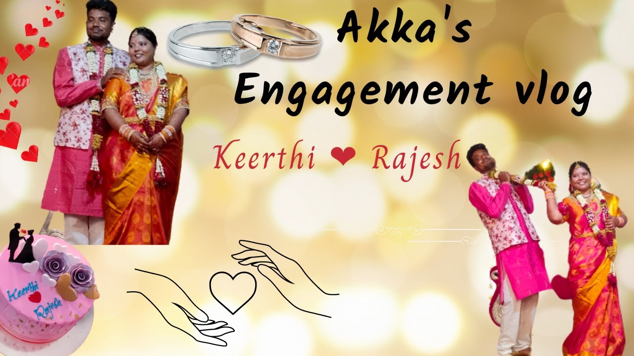 Akka Engagement vlog ll Telugu vlogs ll Keerthi 🥰 Rajesh ...