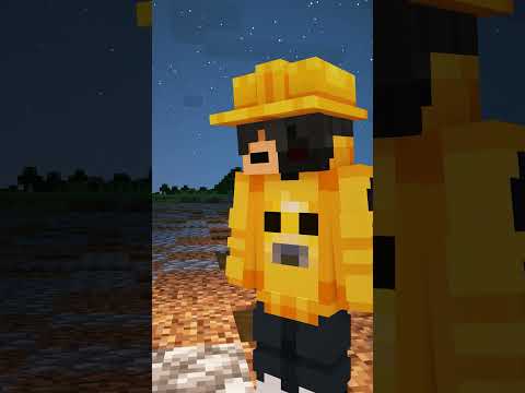 Building With VILLAGERS In Minecraft Shorts