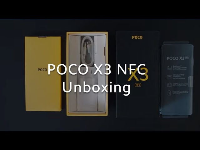 POCO X3 NFC Unboxing!