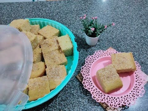 طريقه عمل كيكه ذره "بسيسه" بطعم جمييل