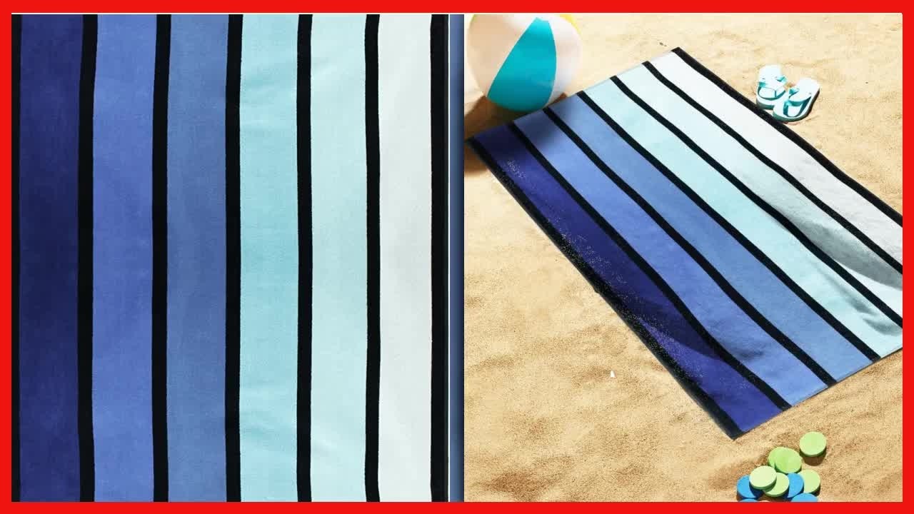 Superior 100% Cotton Beach Towels: Soft, Durable, and Perfectly Sized