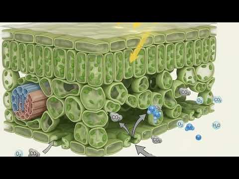 Leaf Structure, Stomatal Mechanism, Transpiration & Photosynthesis | In-Depth Plant Science Guide