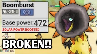 BOOMBURST + SOLAR POWER HELIOLISK IS BROKEN IN SUN