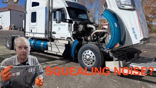 How to fix a paccar that’s squealing. Blown exhaust manifold gaskets.
