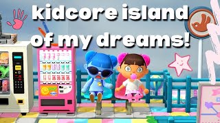 the cutest kidcore island!!! (ACNH Island Tour)