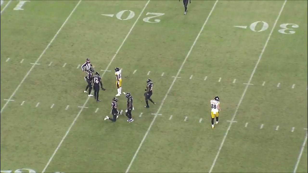 ALL22 of Kenny Pickett's game winning drive versus Baltimore YouTube