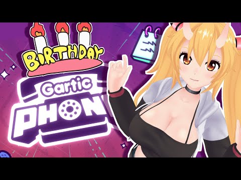 【Gartic Phone】お誕生日お絵描き伝言ゲーム魔族