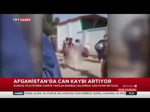 Afganistan'da Camiye Bombalı Saldırı Son Durum 8.10.2021 TURKEY