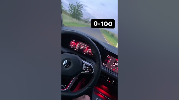 0-100 GOLF 8 GTI 👂✅#car #golf8 #mk8