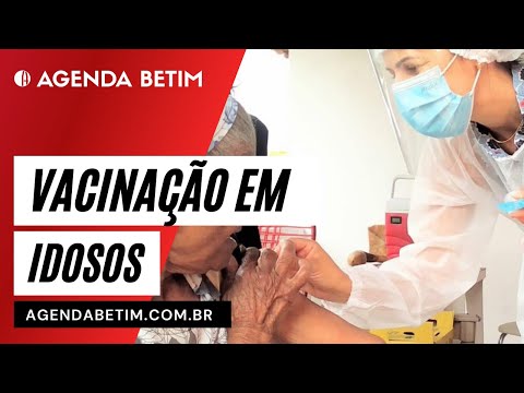 Betim inicia vacinação contra a Covid-19 em idosos com mais de 90 anos