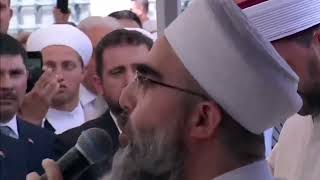 Mahmud Efendi Hazretlerinin Cenazesi  l  Mahmut Eren Hoca Tezkiye Konuşması Resimi