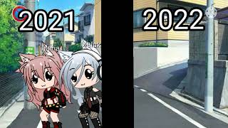 2021 vs 2022 / même gacha life zombie