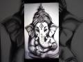 Amazing Ganesh Ji Sketch 😍 | Lord Ganesha Drawing Step by Step #shorts #viral #art by chirag