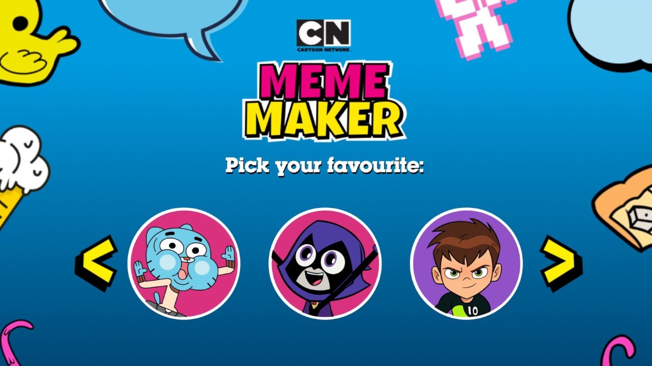 Cartoon Network Meme Maker