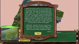 Let&#39;s Play Railroad Tycoon 3 Scenarios: France Expert REDONE Steam Challenge Part 1/2