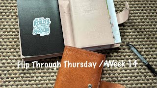 Flip Through Thursday / Week 14 April 2024 // Pink Planner Girl