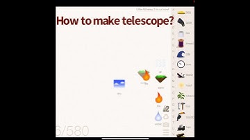 How to Make Telescope Little Alchemy #shorts #youtubeshorts #viral