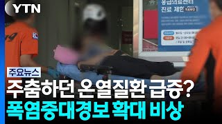 주춤하던 온열질환 급증?...폭염중대경보 확대 비상 / YTN
