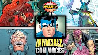 VIDEOCOMIC: INVENCIBLE "DINOSAURUS y UNIVERSA" - Completo con Actores de Voz (Temporada 4 Ep. 2)