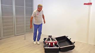 Molift Smart 150 - How to pack in the Travel Suitcase