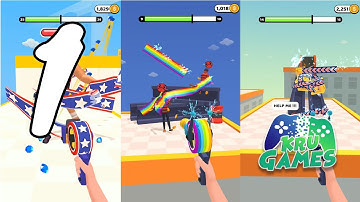 Tape Thrower Gameplay Walkthrough #1 (Android, IOS)