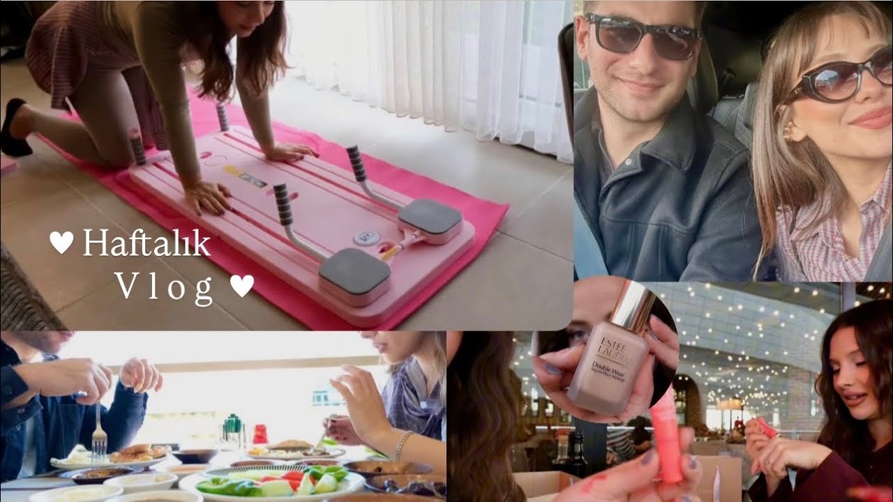 haftalık vlog| sevgililer günü kahvaltı date'i | pilates board 💪makyaj