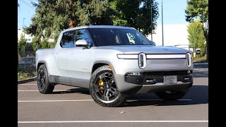 2022 Rivian R1T Adventure Package Fast Charging, Walk Around, and Demo Drive!!
