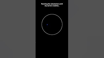 Ball bouncing simulation #adhd #music #code #space #python #physics #simulations #memes #science