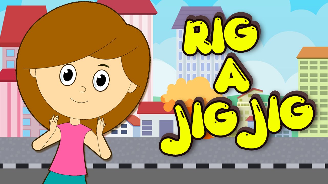 Rig a Jig Jig Nursery Rhymes Popular Nursery Rhymes from Nellie