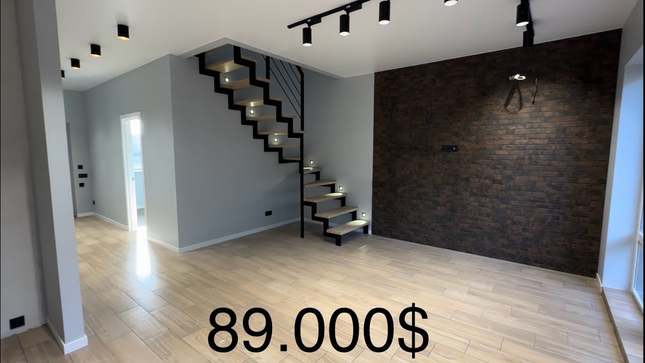 89.000$ таунхаус з ремонтом, огляд. Одноповерховий Київ. 5.3.25