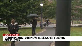 UConn removing blue safety lights due to 'obsolescence' screenshot 3