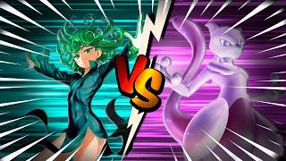 Tatsumaki VS Mewtwo Sprite Animation