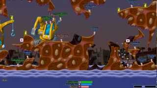 Worms Armageddon - Panic Games 2: Rockets, Ropes and Repetition!