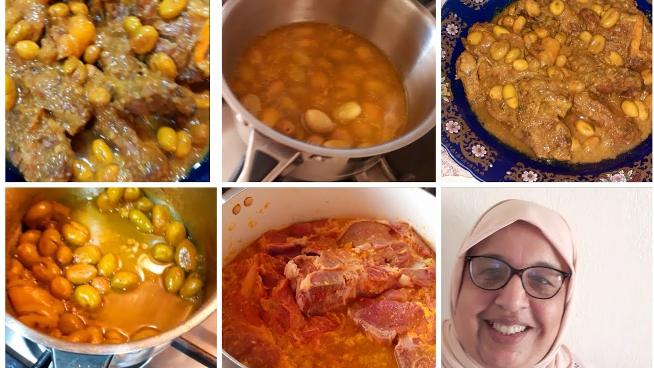 وصفات عيد الأضحى 🐏اللحم محمر ومقلي بدغميرة معلكة بالزيتون طياب زمن الجميل 💯🇲🇦