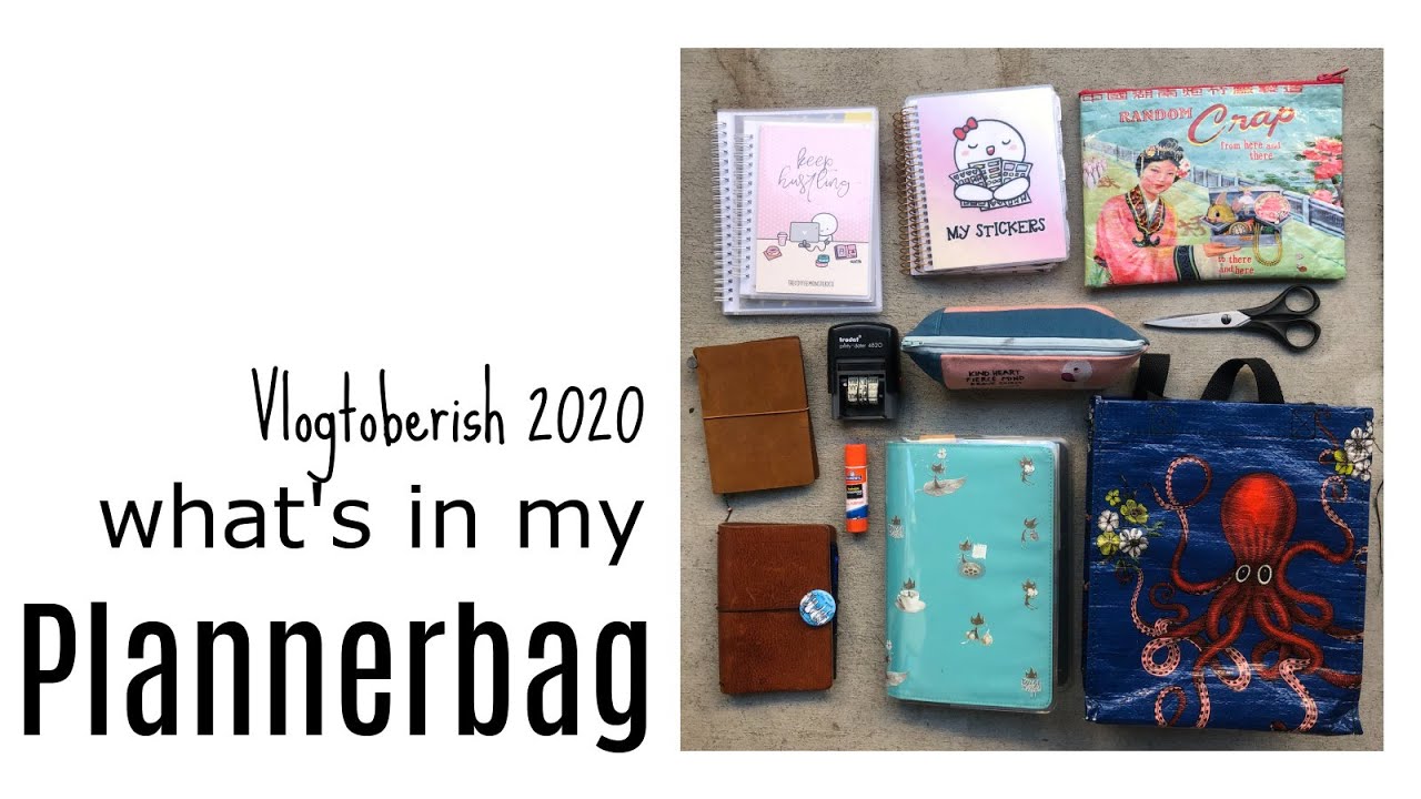 What's in my planner bag? Blue Q Lunch Tote YouTube