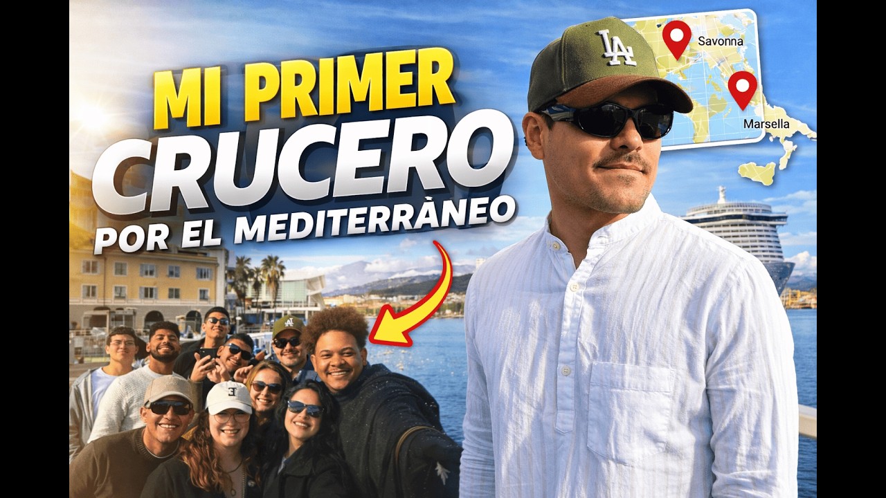 Mi primer crucero por Europa… y esto fue lo que descubrí.⚓🌍