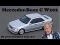 Jeremy Clarkson is driving Mercedes-Benz C class W202 in classic old top gear
