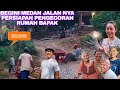 PERSIAPAN PENGECORAN RUMAH BAPAK DAN BEGINI MEDAN JALAN NYA
