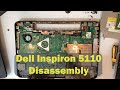 How to disassemble Dell Inspiron N5110 complete Disassembly and hard drive removal.