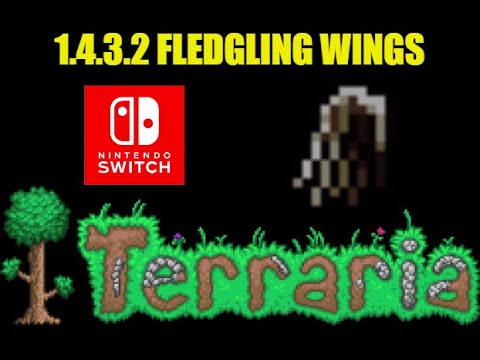 Terraria 1.4.3.2 Nintendo Switch Fledgling Wings Seed!! How-To Get Fledgling Wings