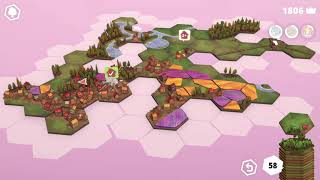 Dorfromantik City Builder Puzzle Relaxing gameplay (no commentary)