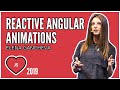 Elegance of Movement With Reactive Angular Animations talk, by Elena Gancheva