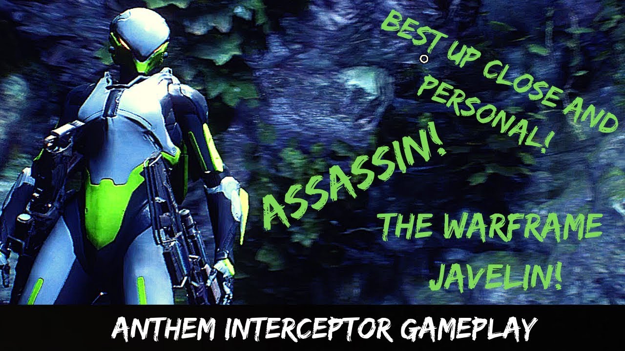 ANTHEM GAMEPLAY: THE HUNTER OR ATHEM! THE WARFRAME JAVELIN!