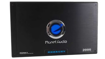 Planet Audio AC2000.2 2000W 2-Ch Amplifier