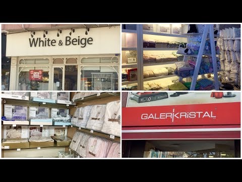 Турция 2019. Классное постельное белье в GALERI KRISTAL и WHITE&BEIGE.