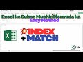👍 INDEX + MATCH #ExcelTips #ExcelTricks #DataAnalysis #LearnExcel #SamAcademyXL #indexmatch ex