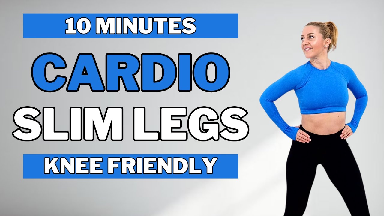 🔥10-минутная кардио-аэробная тренировка🔥Сжигаем жир на бедрах🔥Без приседаний и выпадов🔥