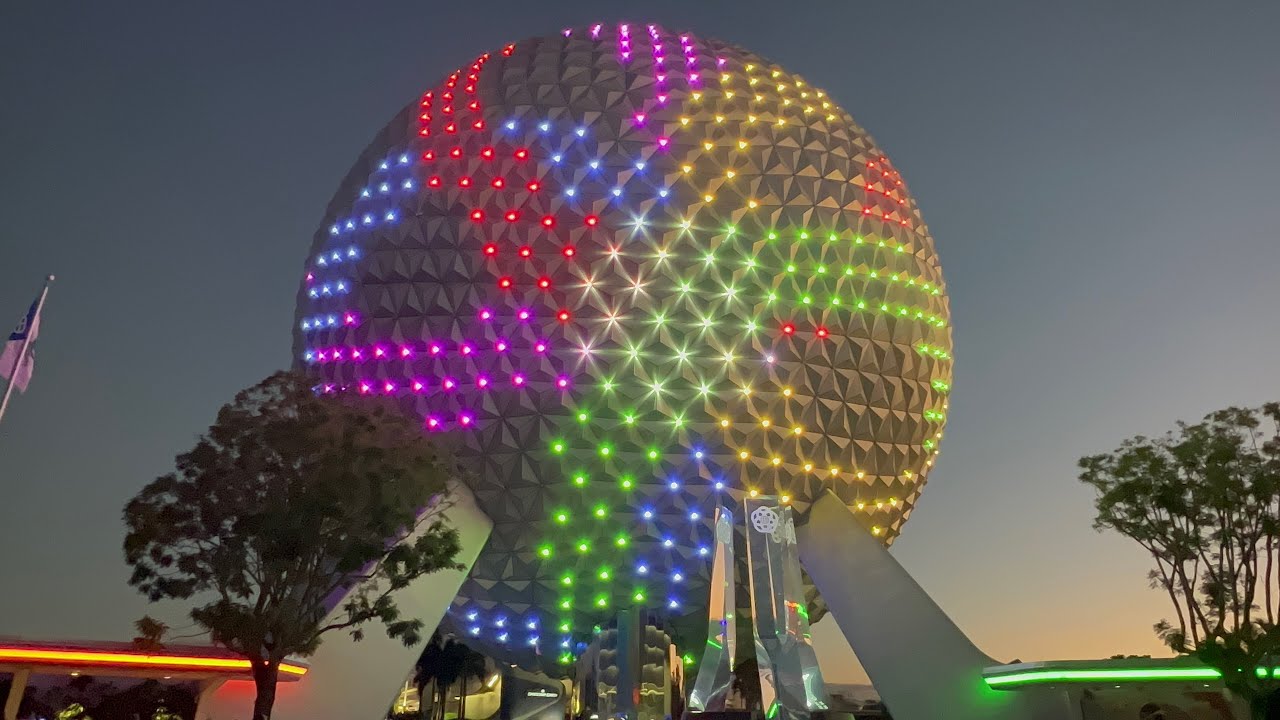 FIRST SHOW EPCOT 40th Anniversary Beacon of Magic October 1, 2022 ...